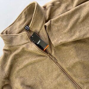 TacVasen Tactical Jacket Sand Full Zip Fleece Transitional Layer 2XL Men's